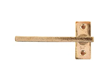 PURE 18657 - Bronze door handle on back plate by Dauby