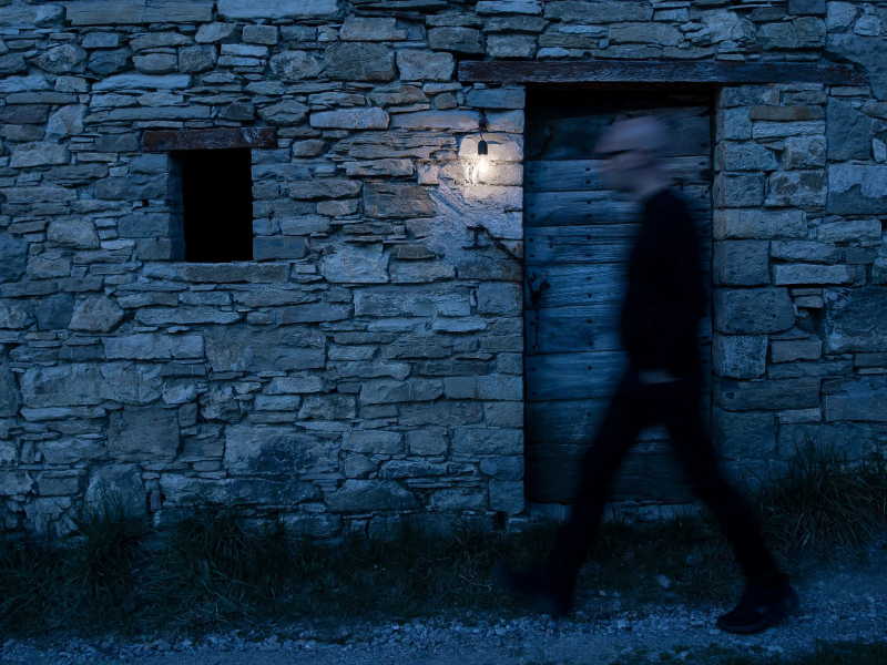 HAZARD - LED metal outdoor wall lamp by DAVIDE GROPPI