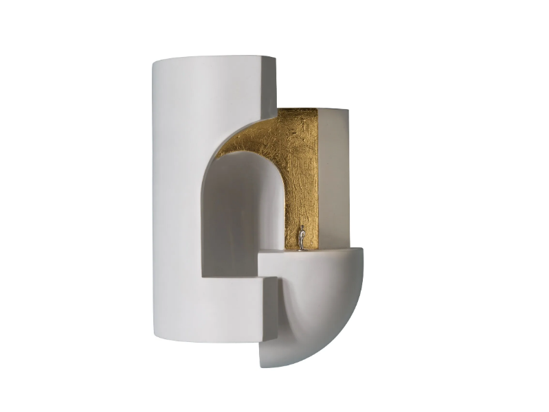 SOUL STORY 2 - LED plaster wall lamp by DCWéditions