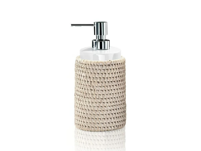 BASKET SSP - Rattan Bathroom soap dispenser by DECOR WALTHER