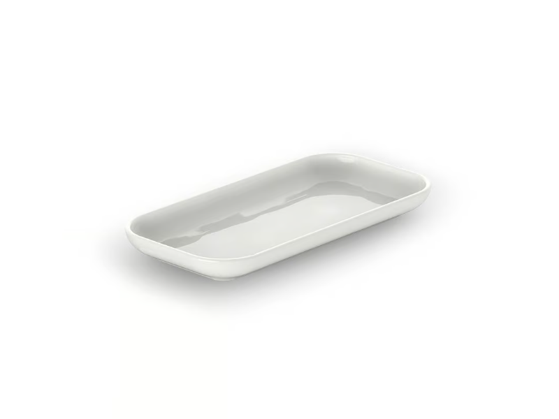 DW 541 - Porcelain bathroom tray by DECOR WALTHER