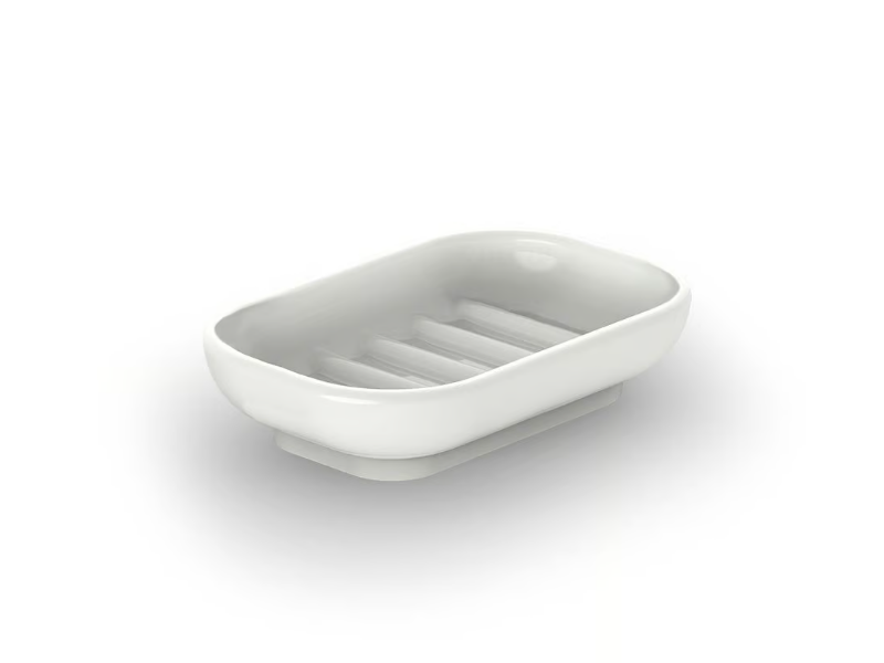 DW 543 - Countertop porcelain soap dish by DECOR WALTHER