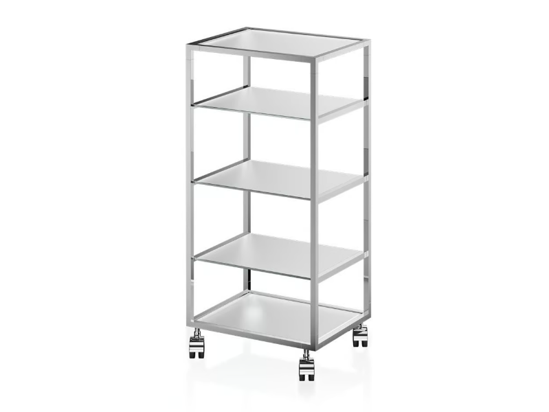 RW 2 - Metal food trolley by DECOR WALTHER