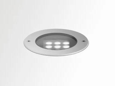 LOGIC 190 R LINEAR DIM5 - Outdoor LED walkover light aluminium steplight by Deltalight