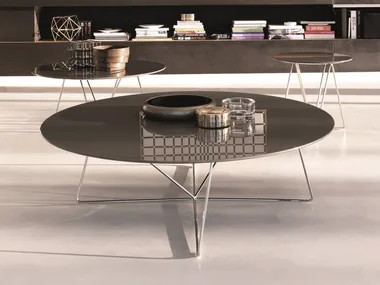 DABLIU IN - Low coffee table for living room by Désirée divani