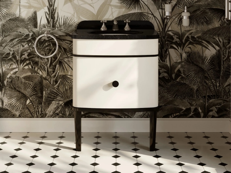 MUSIC JUNIOR - Floor-standing vanity unit by Devon&Devon