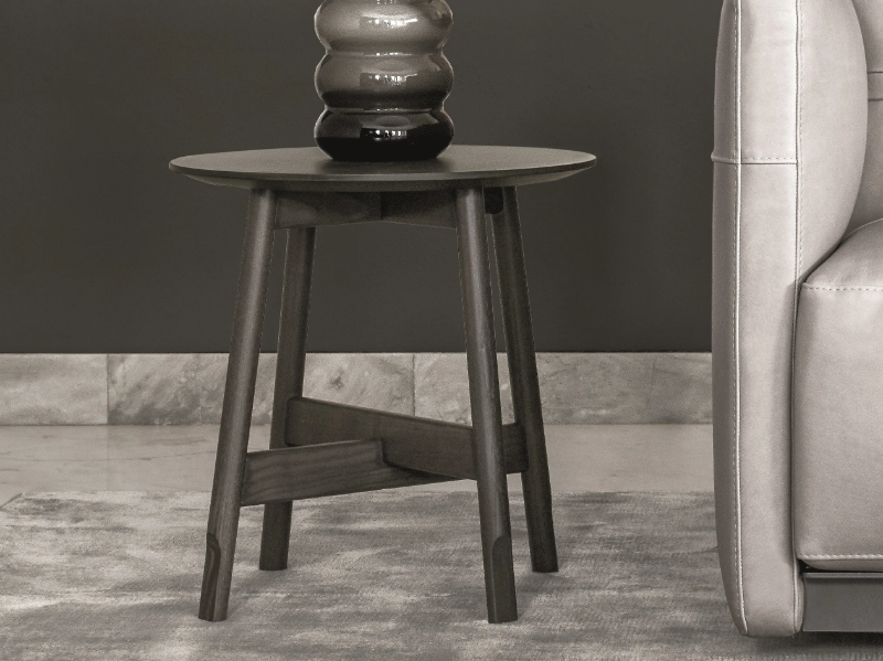 AANY - Contemporary style round wooden coffee table by Ditre Italia