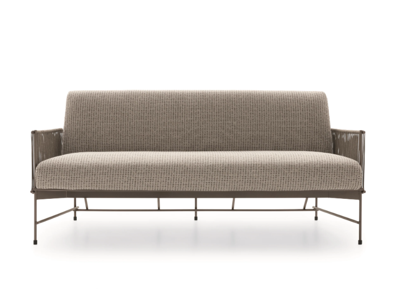 KYO OUTDOOR - 2 seater fabric garden sofa by Ditre Italia