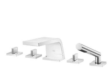 CL.1 13612705 - 5 hole bathtub set with hand shower by Dornbracht