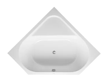 D-CODE - Built-in corner bathtub by Duravit