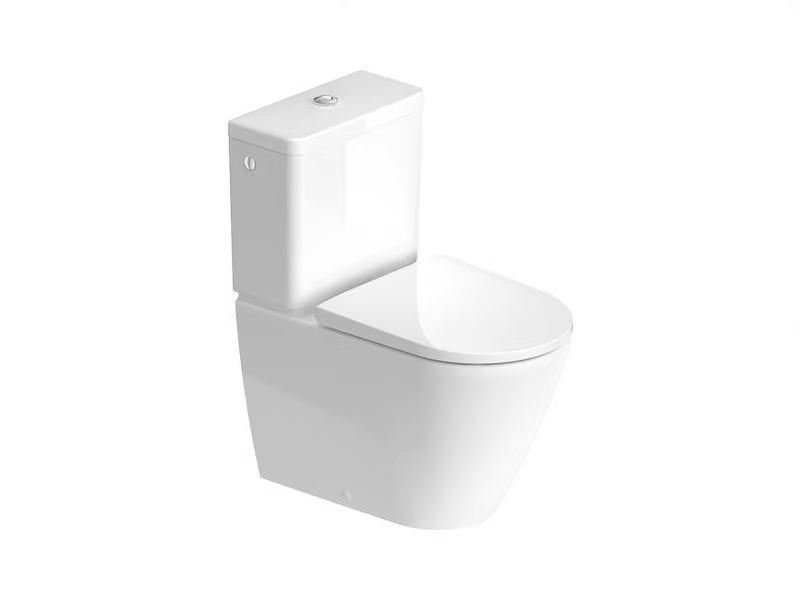 D-NEO - Floor mounted ceramic toilet by Duravit