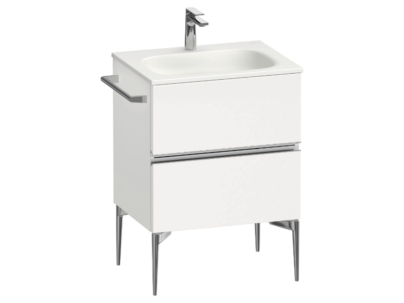SIVIDA - Floorstanding bathroom cabinet with drawers by Duravit