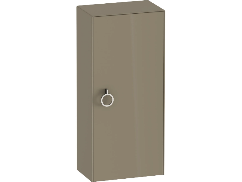 WHITE TULIP - Floorstanding wooden bathroom column with doors by Duravit