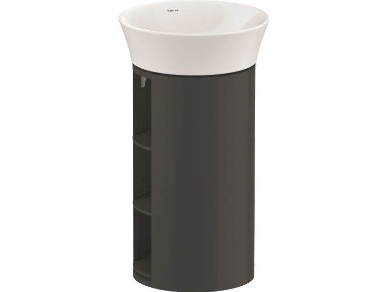 WHITE TULIP WT4239 - Floor-standing single wooden vanity unit by Duravit