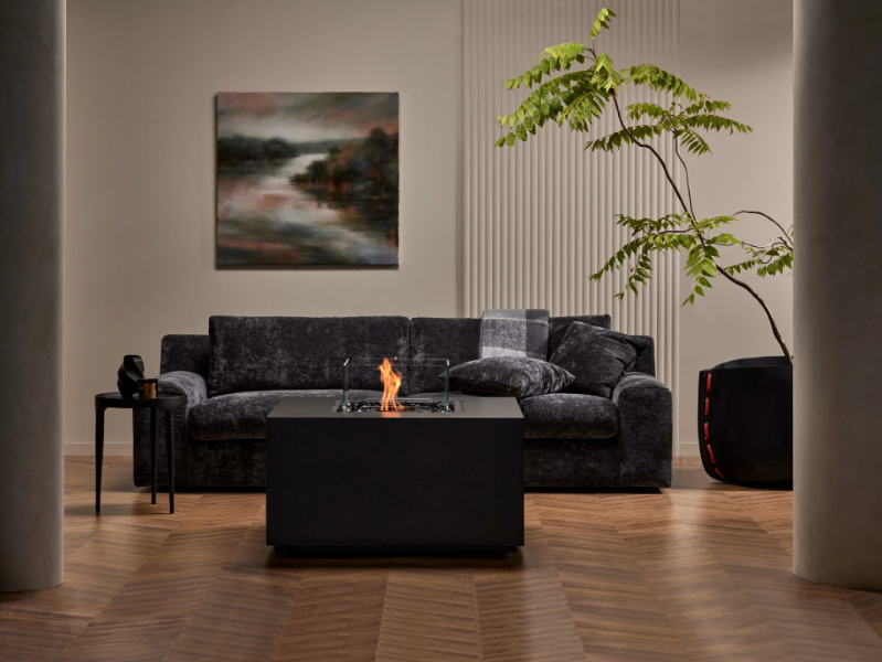 CHASER 38 - Freestanding bioethanol or gas fireplace by EcoSmart Fire