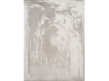 VICOMTE ANGORA - Rectangular silk rug by Edition Bougainville