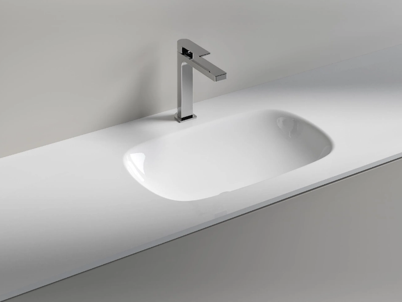 ANDROMEDA - Oval glass washbasin by Edoné by Agorà