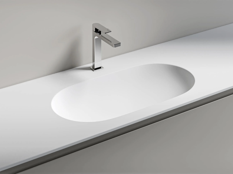 ARES - Oval washbasin by Edoné by Agorà