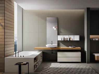 NIK 007 - Single washbasin countertop by Edoné by Agorà