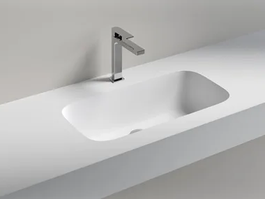 SIRIO CONSOLLE - Corian® washbasin by Edoné by Agorà