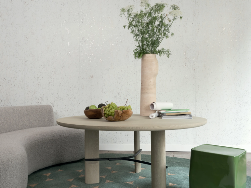 ESSENCE DE LIÈGE - ECORCE - Metallic effect cork wallpaper by Élitis