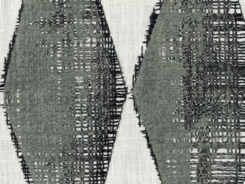 EXPRESSION - ENTAILLE - Fabric with graphic pattern by Élitis