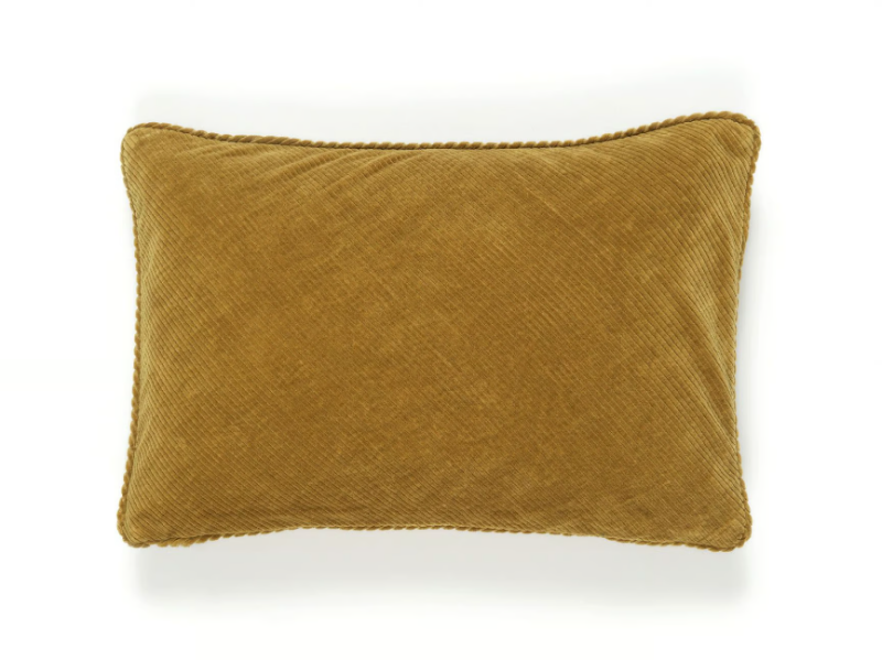 ITHAQUE BABY - Solid-color rectangular velvet cushion by Élitis