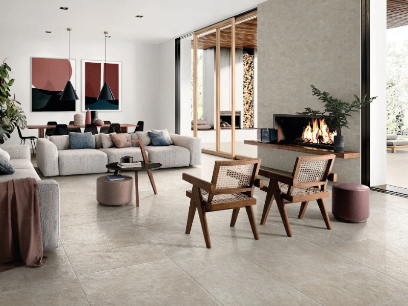 CHATEAU BEIGE - Indoor porcelain stoneware wall/floor tiles by Emilgroup