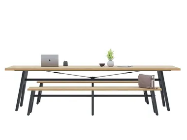 CORE & ROVE - Rectangular laminate table by Ersa