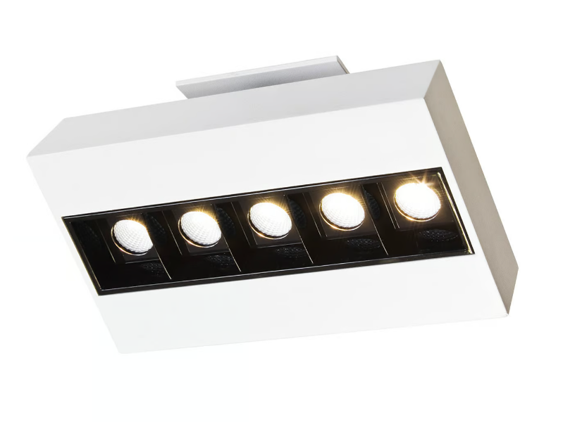 WALLY - Recessed LED multiple aluminium spotlight by Essenzialed