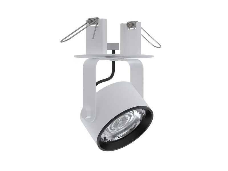 ORFEU TE SM - Semi-inset adjustable LED aluminium ceiling lamp by Exporlux