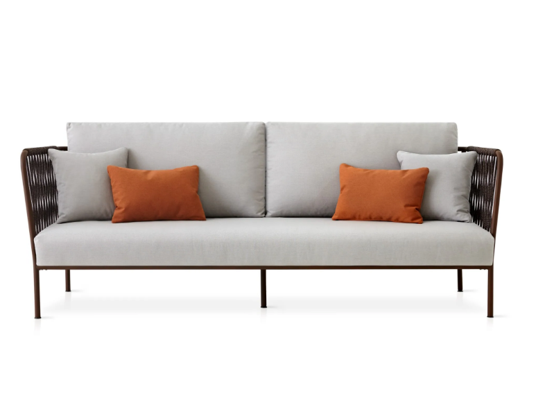 NIDO - Fabric garden sofa by EXPORMIM