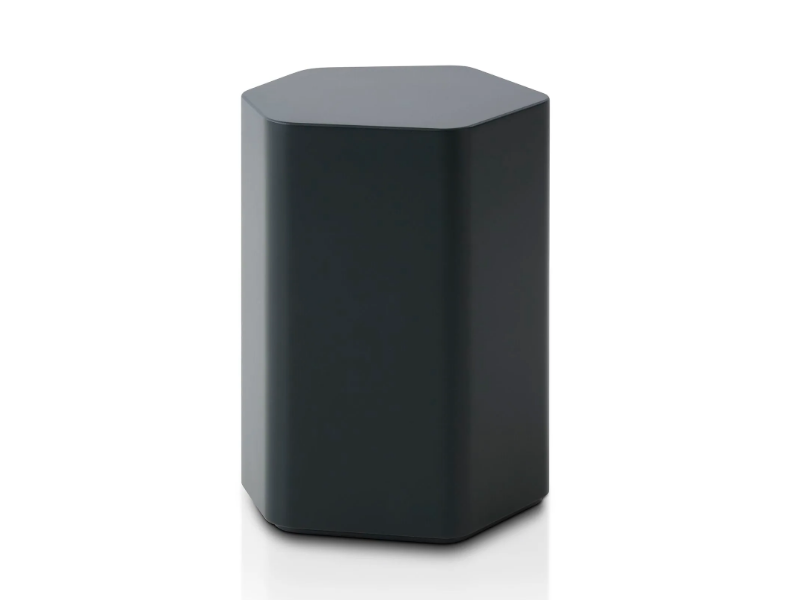 TALO - Hexagonal MDF high side table by EXPORMIM