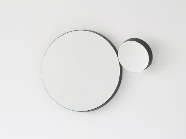 GRAVITY ROUND - Round wall-mounted bathroom mirror by Ex.t