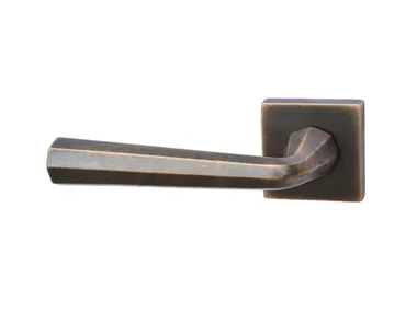 LATUS MG2292 - Bronze door handle on rose by Fama International