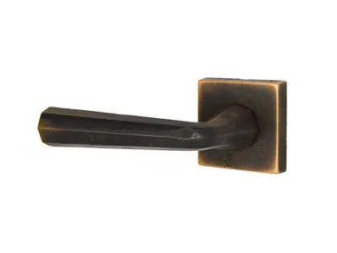 LATUS MG2332 - Bronze door handle on rose by Fama International