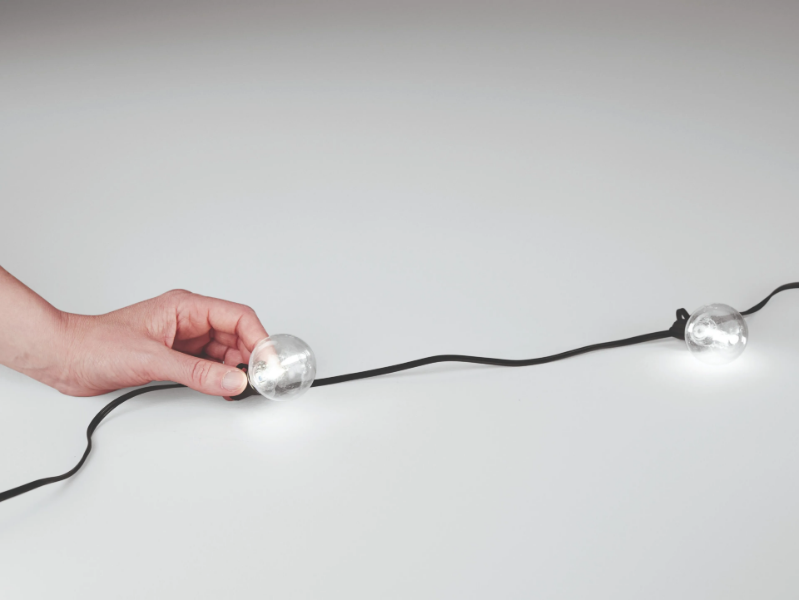 PICNIC - LED cable-mounted PVC outdoor pendant lamp by Fan Europe Lighting