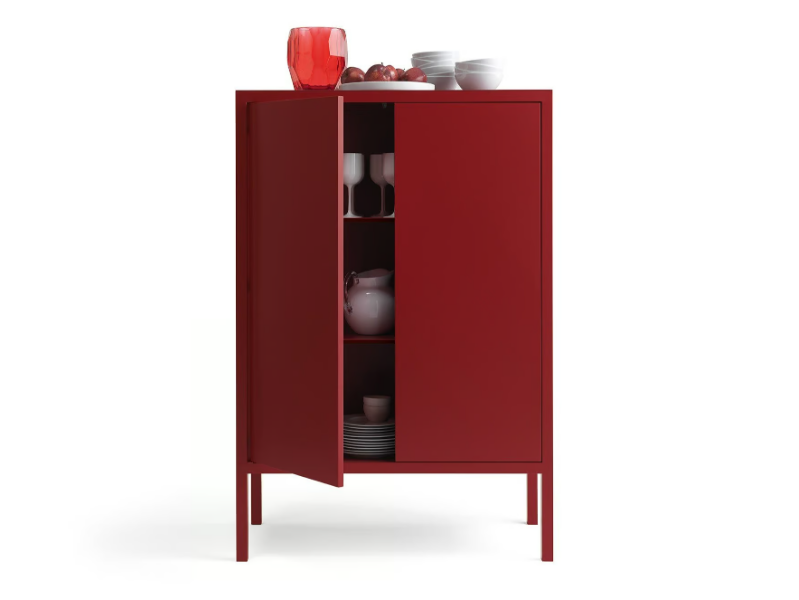 FRAME - Metal highboard with doors by Fantin