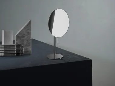 YOUNG - 7655 - Countertop shaving mirror by Fantini Rubinetti