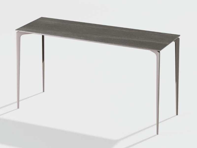 ALLSIZE - Rectangular aluminium high table by FAST