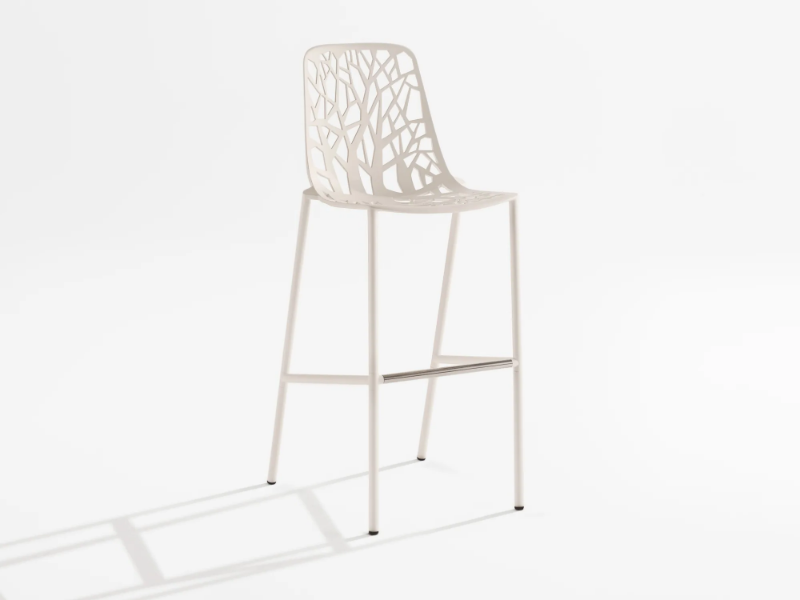 FOREST - High aluminium stool by FAST