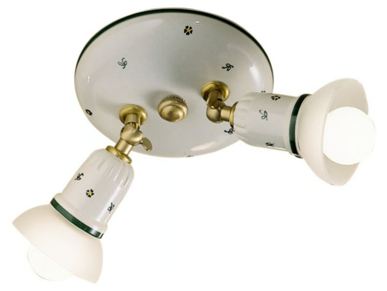 SAVONA - Multiple adjustable ceiling ceramic spotlight by FERROLUCE