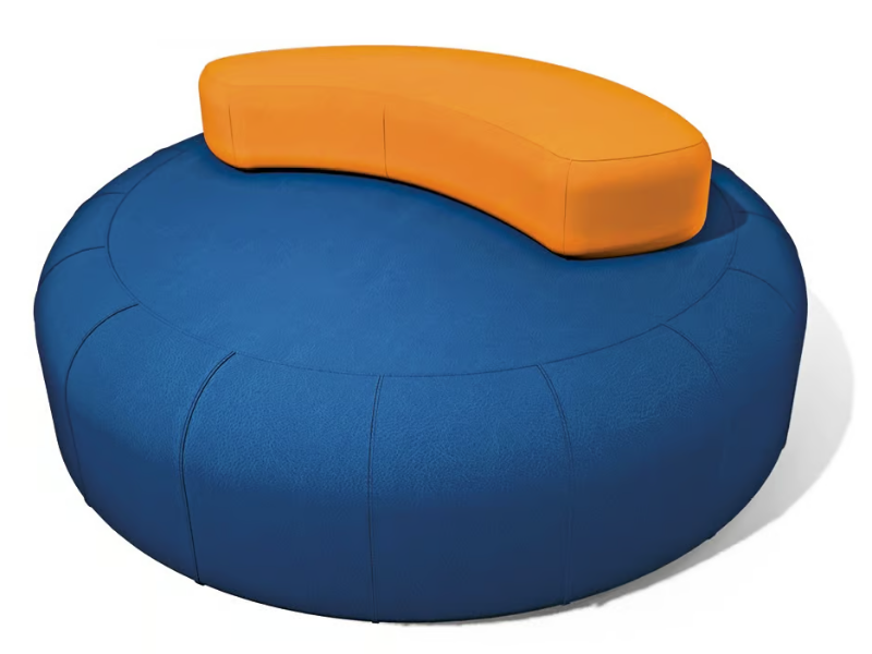 LUNA - Backless Eco-leather bench seating by FIT INTERIORS