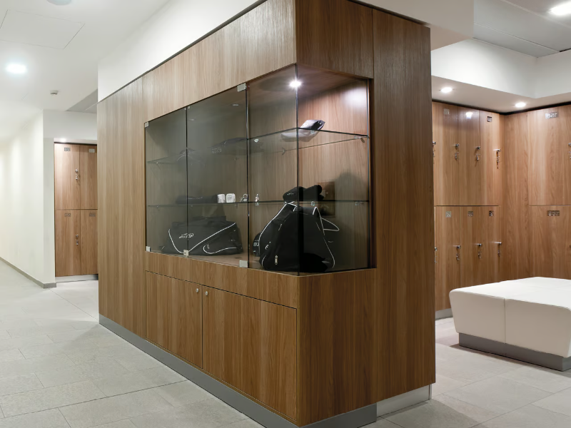 SYSTEMA - Melamine-faced chipboard Locker by FIT INTERIORS