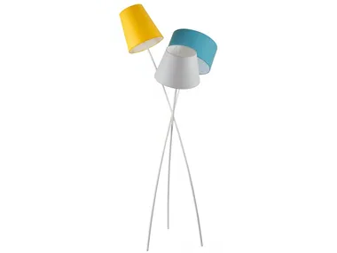 TRILOGIE - Metal floor lamp by Flam & Luce