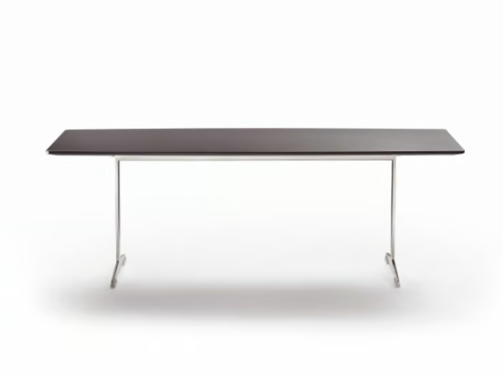 CESTONE - Rectangular solid wood coffee table by Flexform
