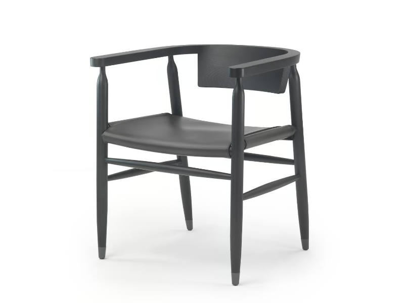 DORIS S.H. - Easy chair with armrests by Flexform