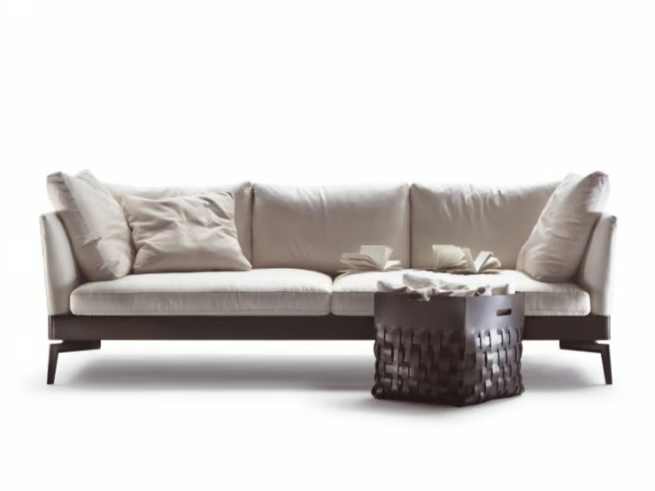 FEEL GOOD - FEEL GOOD TEN - 3 seater fabric sofa by Flexform