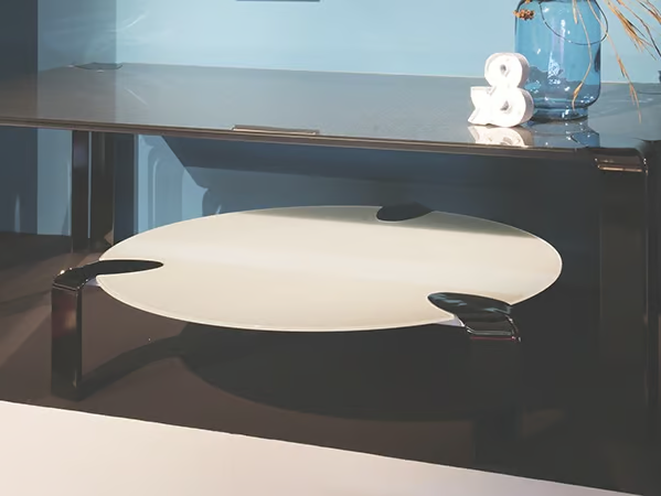 FLOW - Round coffee table by F.lli Orsenigo