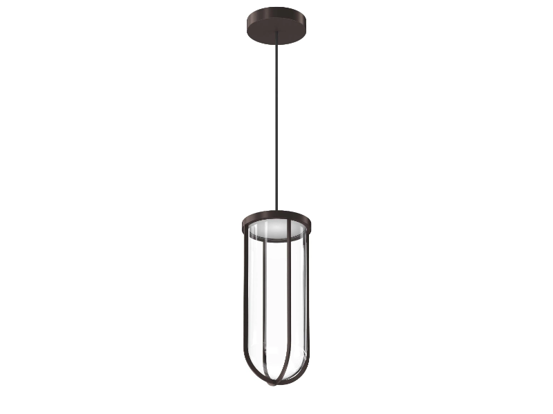 IN VITRO - LED powder coated aluminium outdoor pendant lamp by Flos